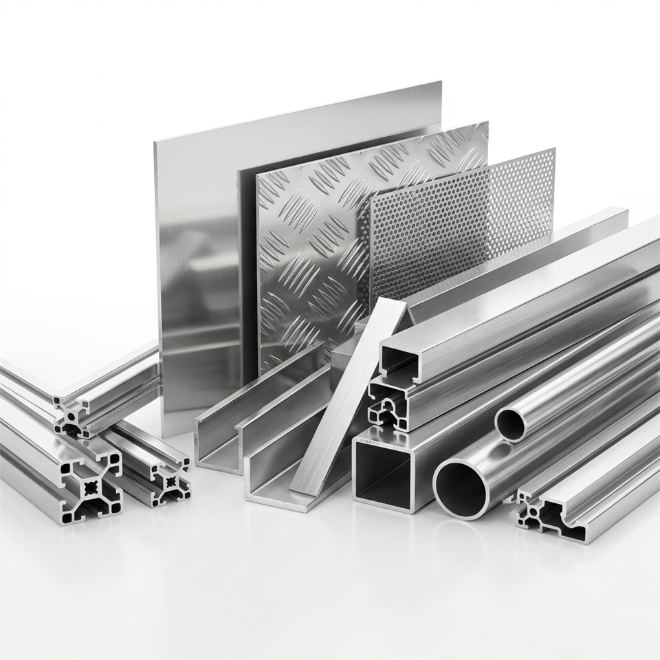 6061 Aluminium Alloy Structural Extrusion Profil